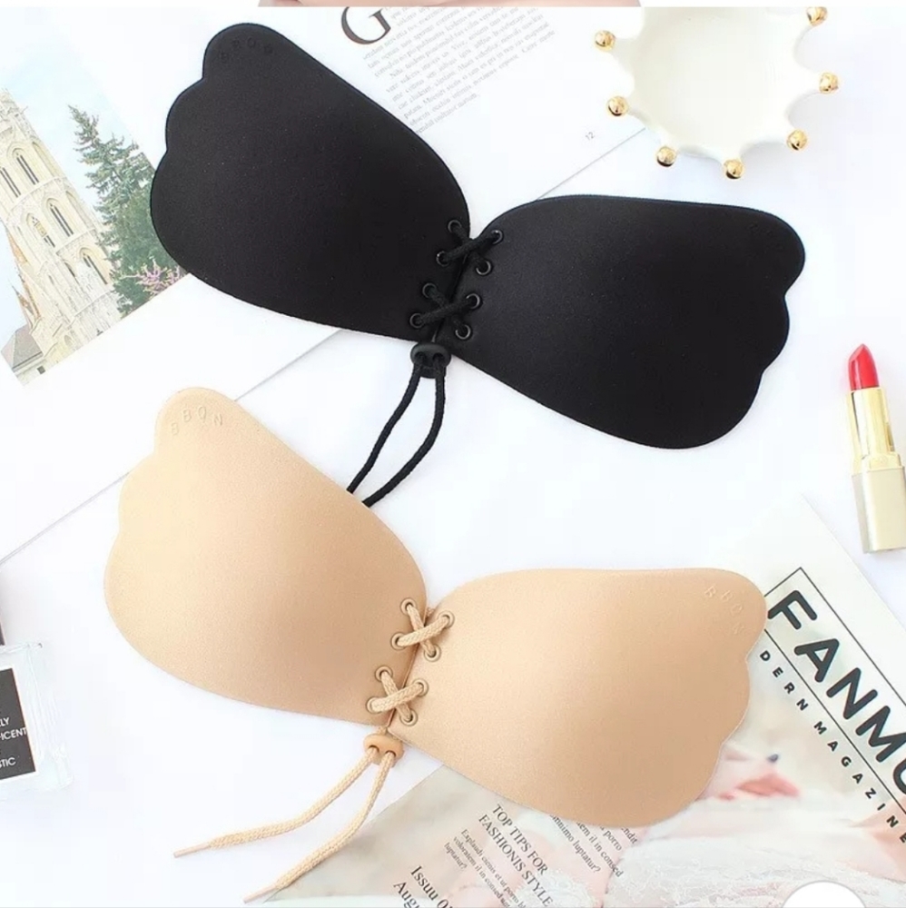 Two Strapless Sticky Bras